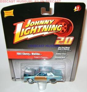 1981 81 Chevy Chevrolet Malibu Project in Progress Johnny Lightning 2