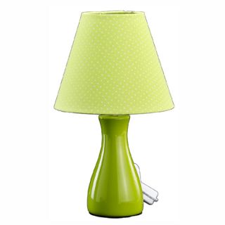 Tischlampe Grün 30cm Tischleuchte Nachtischlampe Lampe
