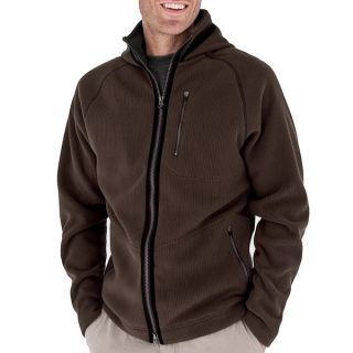 Royal Robbins Gunnison Hoodie Sweatshirt   UPF 50+  Zip Front (For Men)   TURKISH COFF (L )