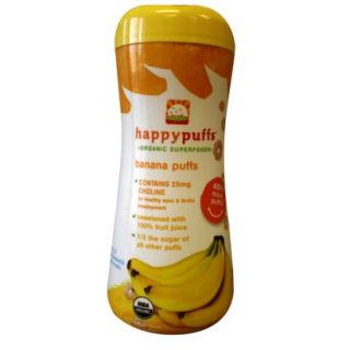 Happy Baby Organic Banana Puffs (6 Pack)