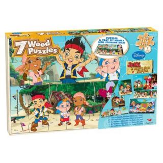 Disney Jake & the Neverland Pirates 7pk Wood Puzzle