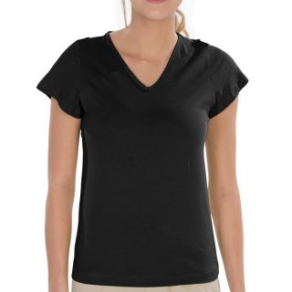 Royal Robbins Babette T Shirt   Short Sleeve (For Women)   JET BACK (M )