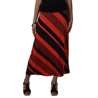 Journee Collection Womens Cinched Stretch Maxi Skirt