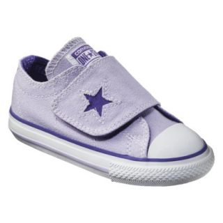 Toddler Girls Converse One Star One Strap Sneaker   Purple 7