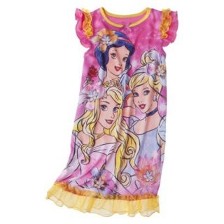 Disney Princess Girls Sleep Gown   Pink S