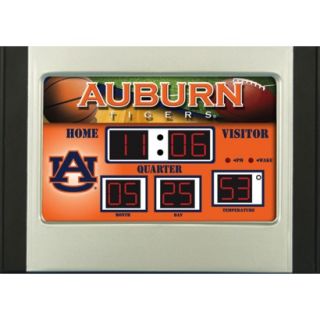 Team Sports America Auburn Scoreboard Desk Clock