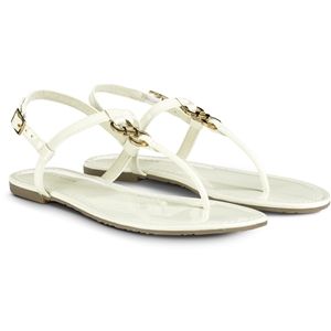 Cole Haan Womens Ally Sandal Ivory Sandals   D41705