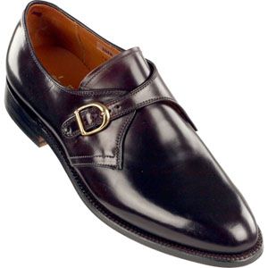 Alden Mens Monk Strap Shell Cordovan Color 8 Shoes   954