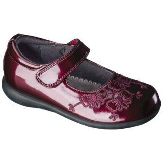 Toddler Girls Rachel Shoes Shana Patent Mary Jane   Red 10.5