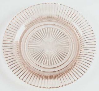 Anchor Hocking Queen Mary Pink Dinner Plate   Pink, Depression Glass