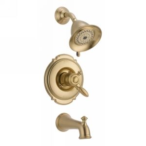 Delta Faucet T17455 CZ Victorian Single Handle Tub & Shower Faucet Trim