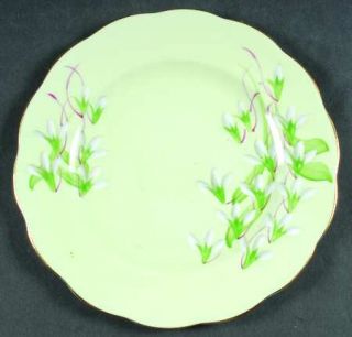 Royal Albert Laurentian Snowdrop Pale Green #2234 Roa Salad Plate, Fine China Di