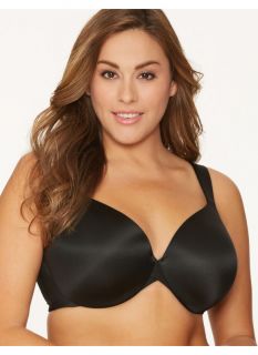 Lane Bryant Plus Size Modern fit full coverage bra     Womens Size 38DD, Black