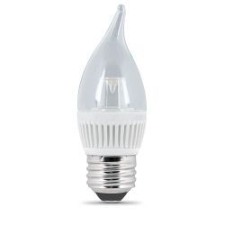 Feit Electric BPEFC/DM/160/LED/2 LED Light Bulb, E26 Base, 3W (25W Equivalent) Dimmable 3000K 200 Lumens