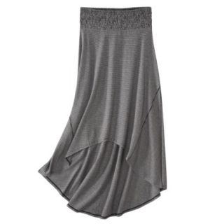 Xhilaration Juniors High Low Maxi Skirt   Gray S(3 5)