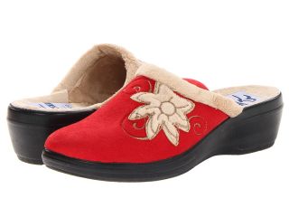 Flexus 28587 Womens Clog Shoes (Red)