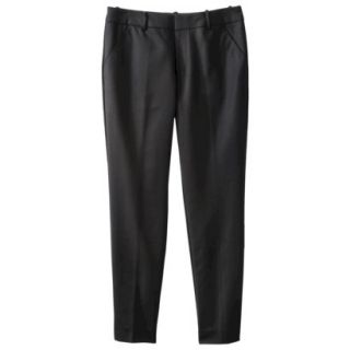 Merona Womens Tailored Ankle Pant (Classic Fit)   Black   12