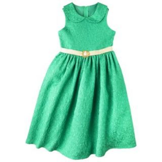 Girls Special Occasion Dress   Green 14