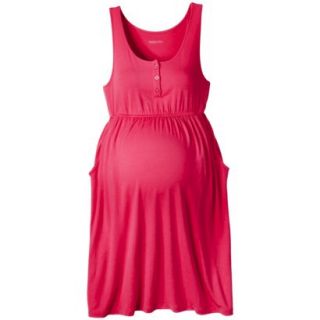 Merona Maternity Sleeveless Dress   Coral XS