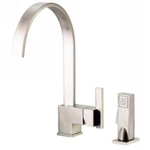 Danze D401544SS Sirius  Single Handle Kitchen Faucet With Side Spray