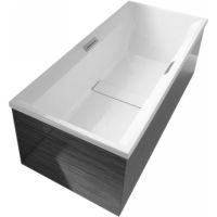 Duravit 8806 59 2nd Floor Furniture Panel Short Side Back to Wall, Step Left, In