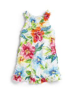 Isabel Garreton Toddlers & Little Girls Floral Shift Dress   Color