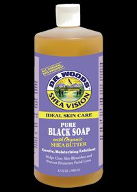Dr. Woods Black Soap W/ Shea Butter  32Oz.