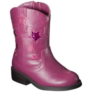 Toddler Girls Cherokee Deloria Cowboy Boot   Pink 8