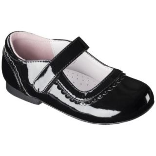 Toddler Girls Cherokee Dee Patent Mary Jane Dress Shoe   Black 7