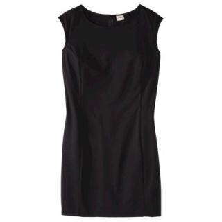 Merona Womens Plus Size Sleeveless Ponte Sheath Dress   Black 1