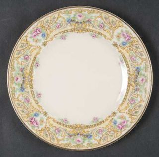 Syracuse Rose Marie Bread & Butter Plate, Fine China Dinnerware   Yellow Scrolls