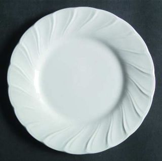 Nikko White Satin Bread & Butter Plate, Fine China Dinnerware   Blossom Time, Al