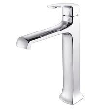Kraus KEF15200CH Bathroom Faucet, Decorum Single Lever Vessel Faucet Chrome