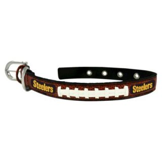 Pittsburgh Steelers Classic Leather Small Football Collar