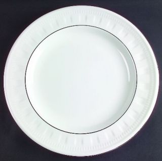 Wedgwood Colosseum Platinum 13 Chop Plate (Round Platter), Fine China Dinnerwar