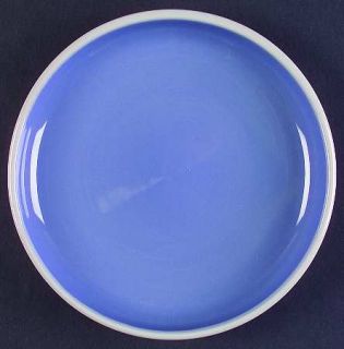 Gibson Designs Color Oasis Perwinkle Salad Plate, Fine China Dinnerware   Periwi