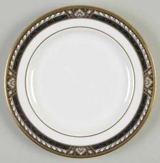 Lenox China Golden Dynasty (White Background) Bread & Butter Plate, Fine China D