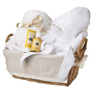 Burts Bees Baby 7 Piece Better Bath Time Gift Basket with Baby Bee Nourishing