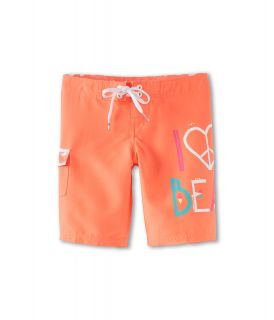 Billabong Kids Beach Boardshort Girls Swimwear (Orange)