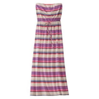 Mossimo Supply Co. Juniors Strapless Maxi Dress   Striped L(11 13)