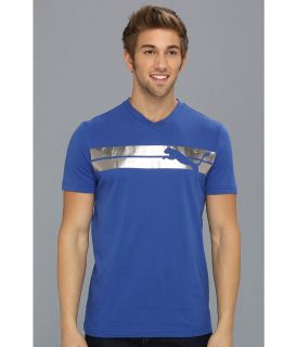 PUMA Metal Verbiage Tee Mens T Shirt (Blue)