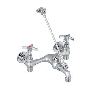 Fiat 830AA000 Universal 2 Handle 8 in. 2 Handle Wall Mount Service Sink Faucet i