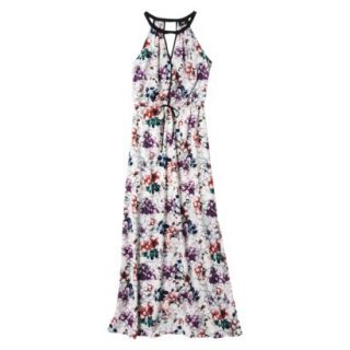 Mossimo Womens Halter Maxi Dress   Floral Print XS