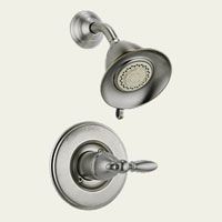 Delta Faucet T14255 SSLHP Victorian Single Handle Style Shower Only Faucet Trim