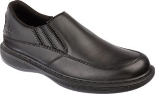 Mens Dr. Martens Oakham Slip On Shoe   Black Industrial Full Grain Work Shoes