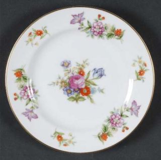 Harmony House China Dresdania Bread & Butter Plate, Fine China Dinnerware   Flor