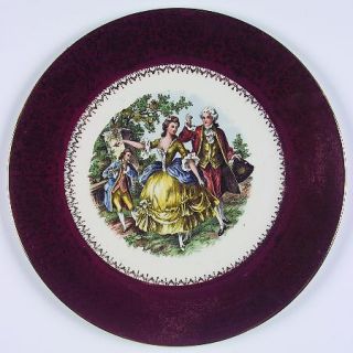 Salem Godey Prints Service Plates Service Plate (Charger), Fine China Dinnerware