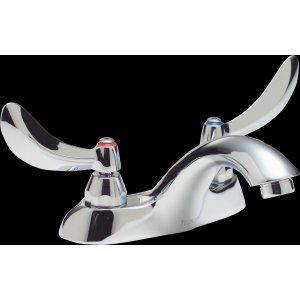 Delta Faucet 21C154 21T Series Two Handle Centerset Lavatory Faucet   Less Pop U