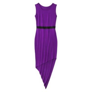 Mossimo Womens Asymmetrical Maxi Dress   Fresh Iris S