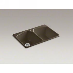 Kohler K 6491 1 20 Tanager Tanager Self Rimming Kitchen Sink  Single Hole Faucet